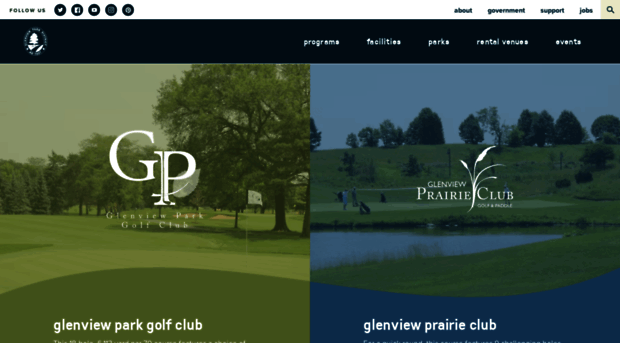golfglenview.com