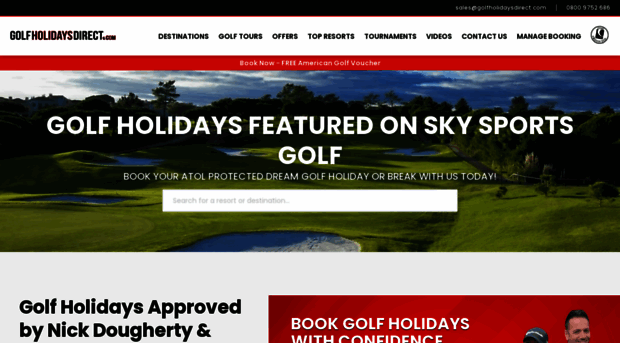 golfholidaysdirect.com
