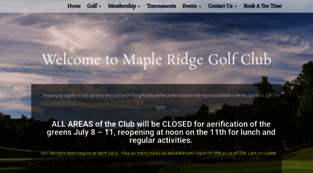 golfmapleridge.com