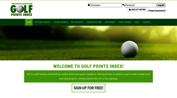 golfpointsindex.com