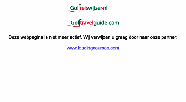 golfreiswijzer.nl
