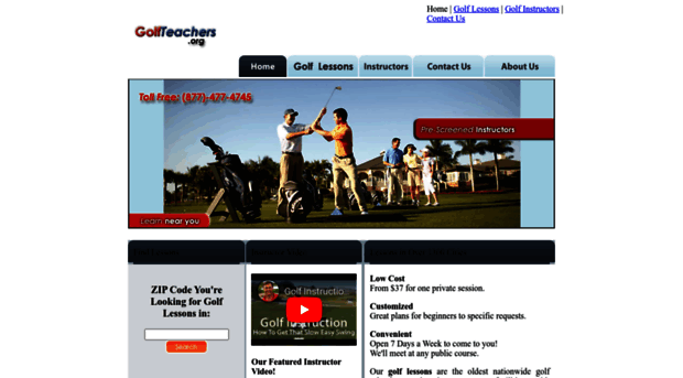 golfteachers.org