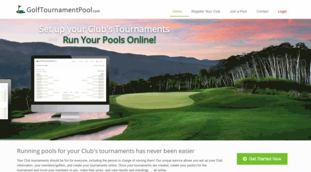 golftournamentpools.com