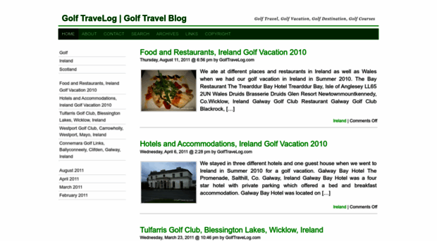 golftravelog.com