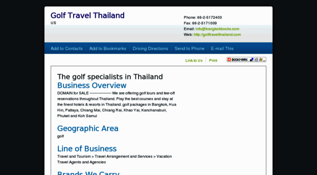 golftravelthailand.com