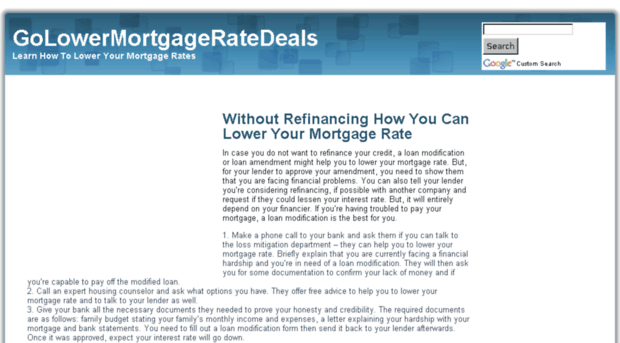 golowermortgageratedeals.com