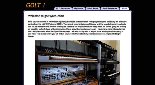 goltsynth.com