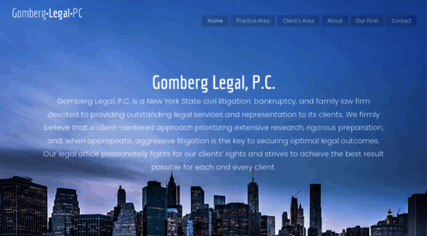 gomberglegalpc.com