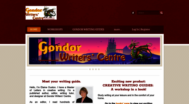 gondorwriterscentre.com