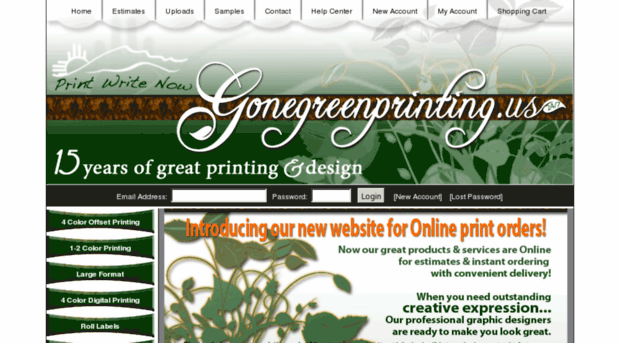 gonegreenprinting.us