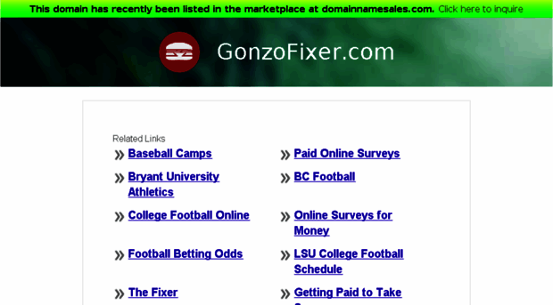 gonzofixer.com