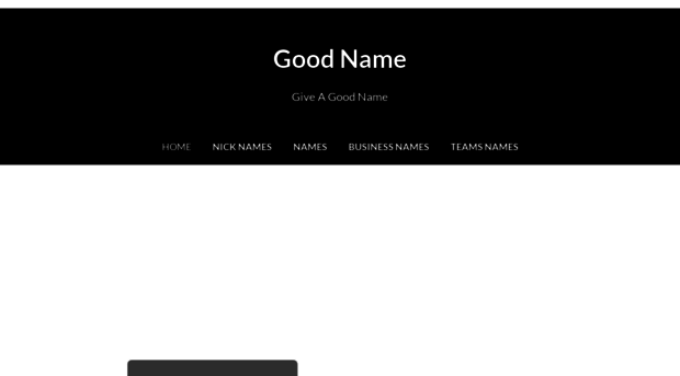 good-name.org