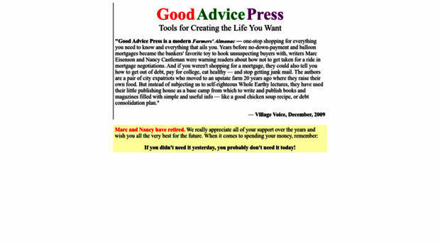 goodadvicepress.com