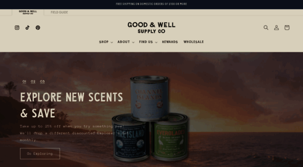 goodandwellsupplyco.com