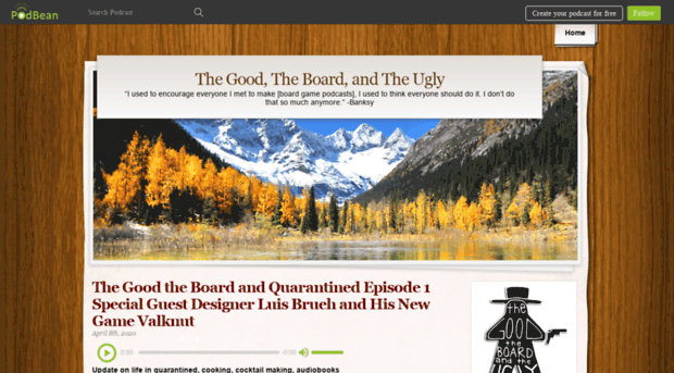 goodboardugly.podbean.com