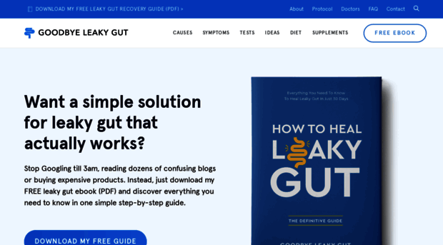 goodbyeleakygut.com