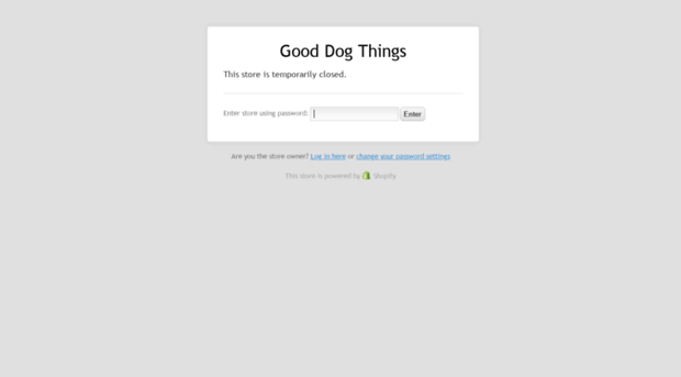 gooddogthings.com