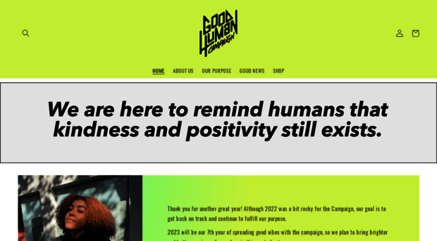 goodhumancampaign.com