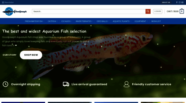 goodjosephlivefishstore.com