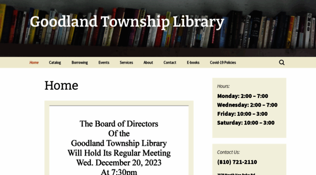 goodlandtownshiplibrary.org