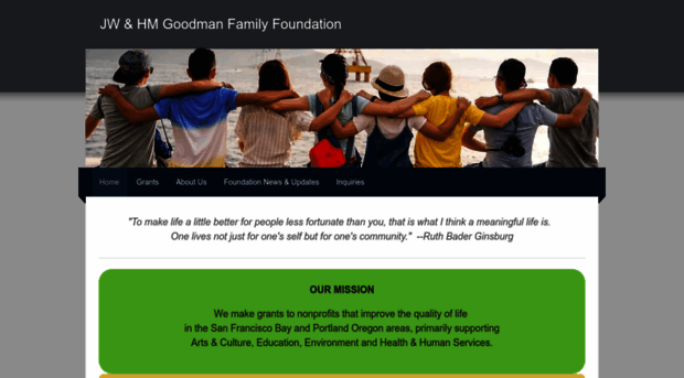 goodmanfamilyfoundation.org