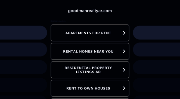 goodmanrealtyar.com