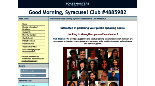 goodmorningsyracuse.toastmastersclubs.org