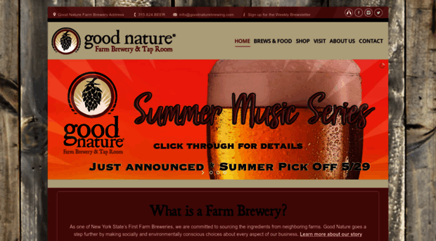 goodnaturebrewing.com