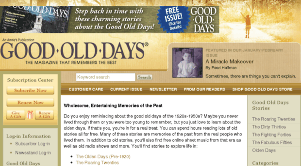 goodolddaysstories.com