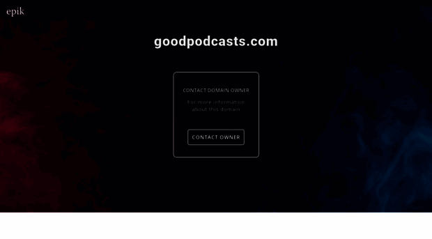 goodpodcasts.com