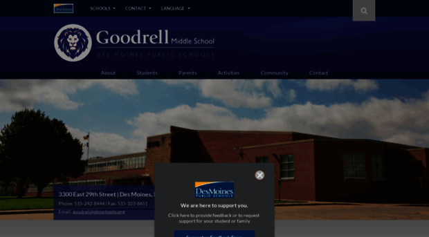 goodrell.dmschools.org