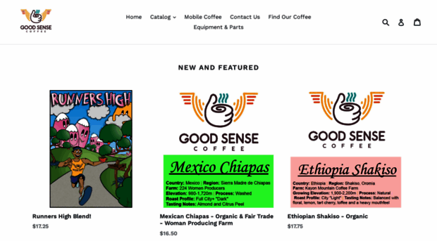 goodsensecoffee.com