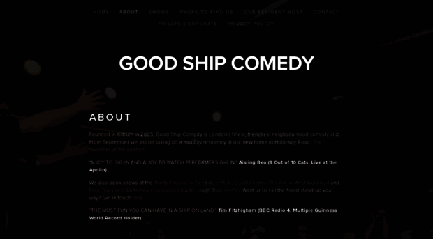 goodshipcomedy.com