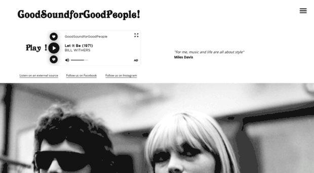 goodsoundforgoodpeople.com