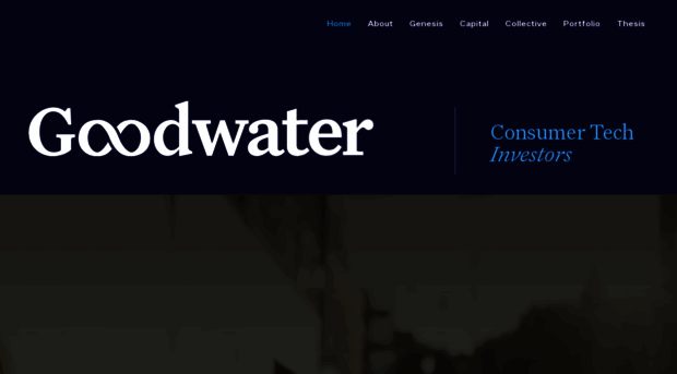 goodwatercap.com