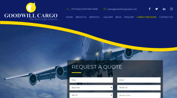 goodwillcargoqatar.com