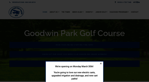 goodwinparkgolfcourse.com