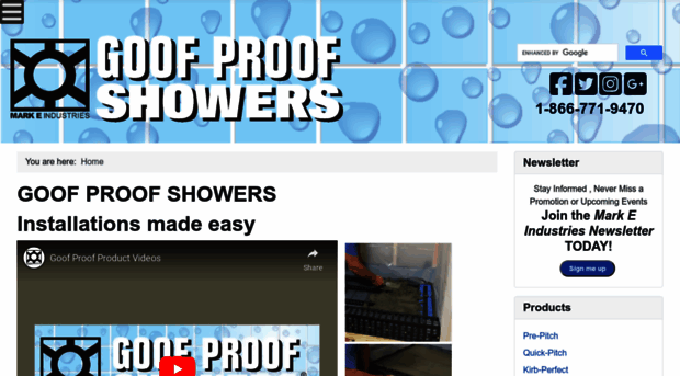 goofproofshowers.com