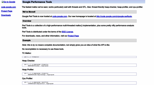 goog-perftools.sourceforge.net