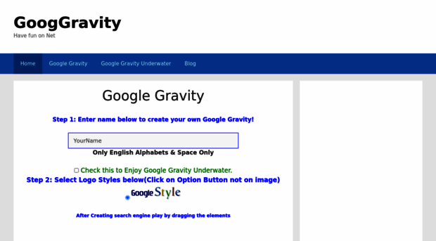 googgravity.com