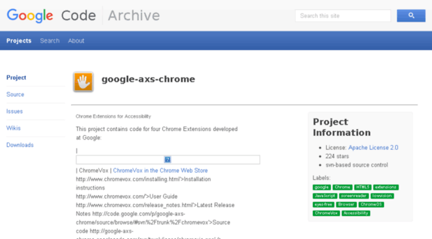 google-axs-chrome.googlecode.com