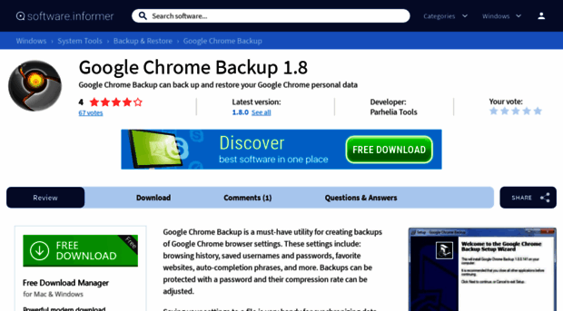 google-chrome-backup.informer.com