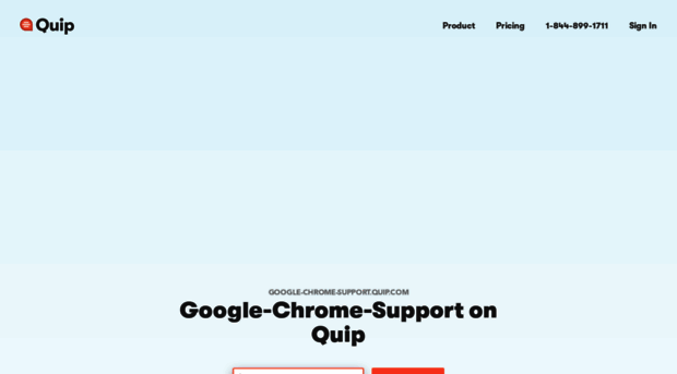 google-chrome-support.quip.com