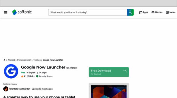 google-now-launcher.en.softonic.com