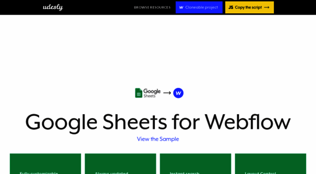 google-spreadsheet.webflow.io