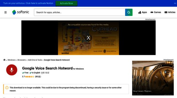 google-voice-search-hotword.en.softonic.com