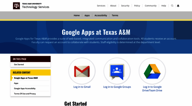 google.tamu.edu