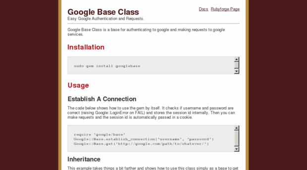 googlebase.rubyforge.org