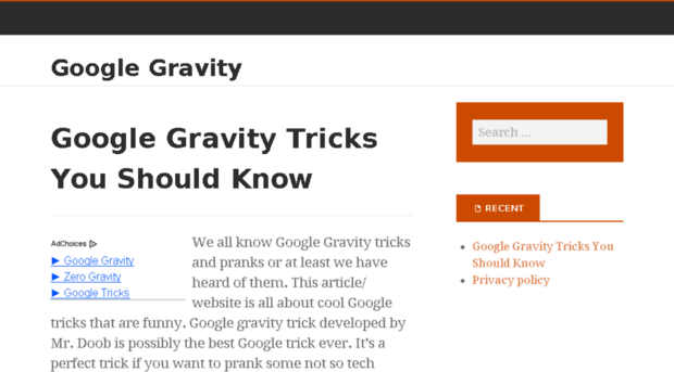 googlegravity0.com