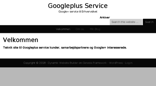 googleplus-service.dk